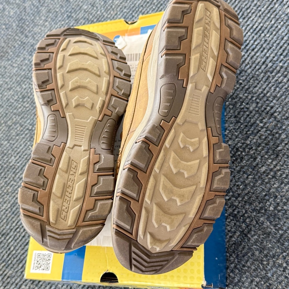Skechers Men's Tan/Brown Hands-Free Slip-In Casual Loafer - Picture 6 of 7